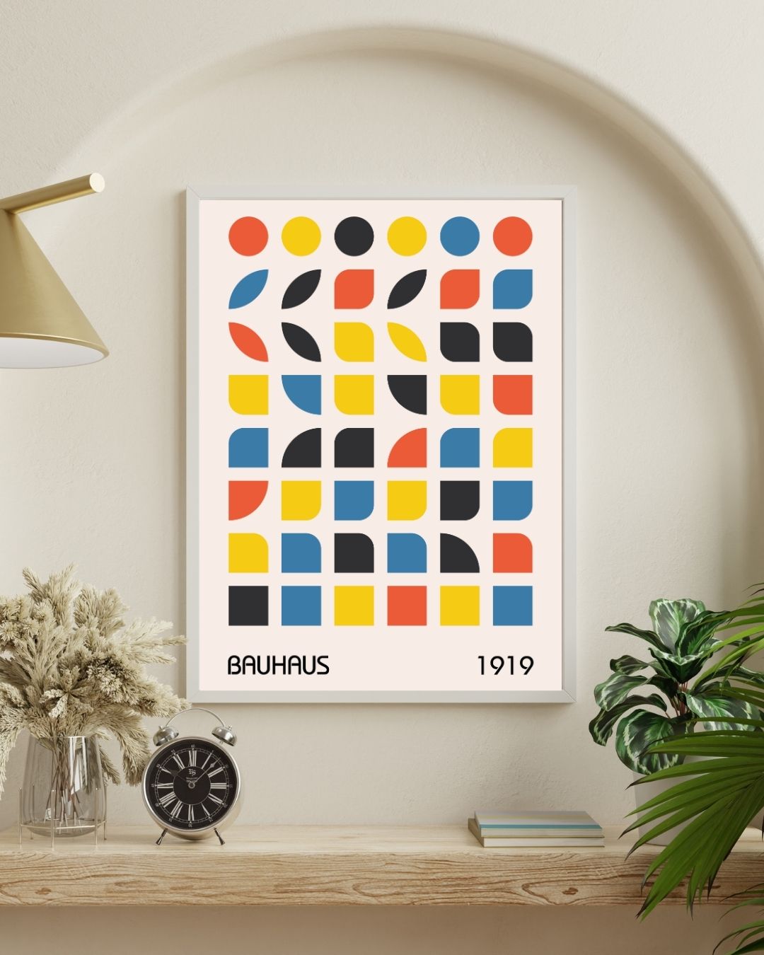 Bauhaus Plakat 51 – Geometrisk Farvesystem 1919