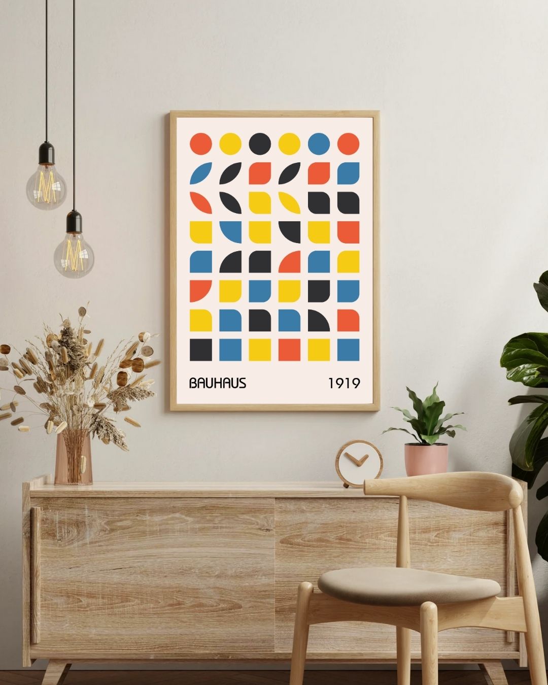 Bauhaus Plakat 51 – Geometrisk Farvesystem 1919