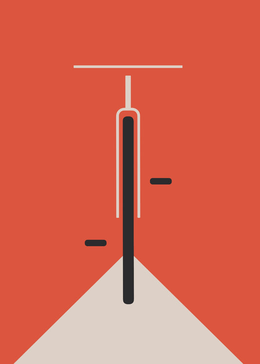 Bauhaus plakat med geometriske former og modernistisk system i modernistisk Bauhaus-stil