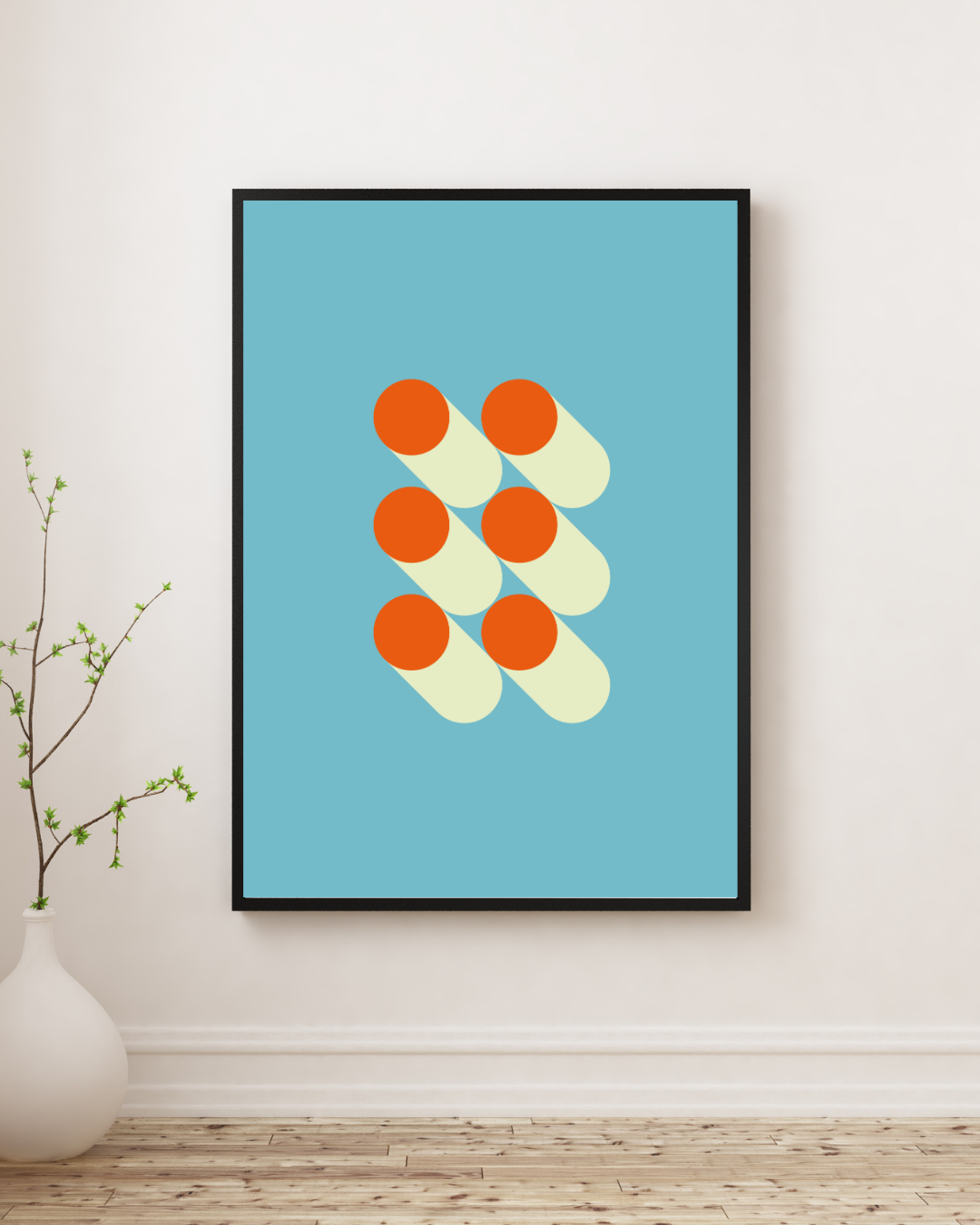 Bauhaus Plakat 1 - Geometrisk Balance