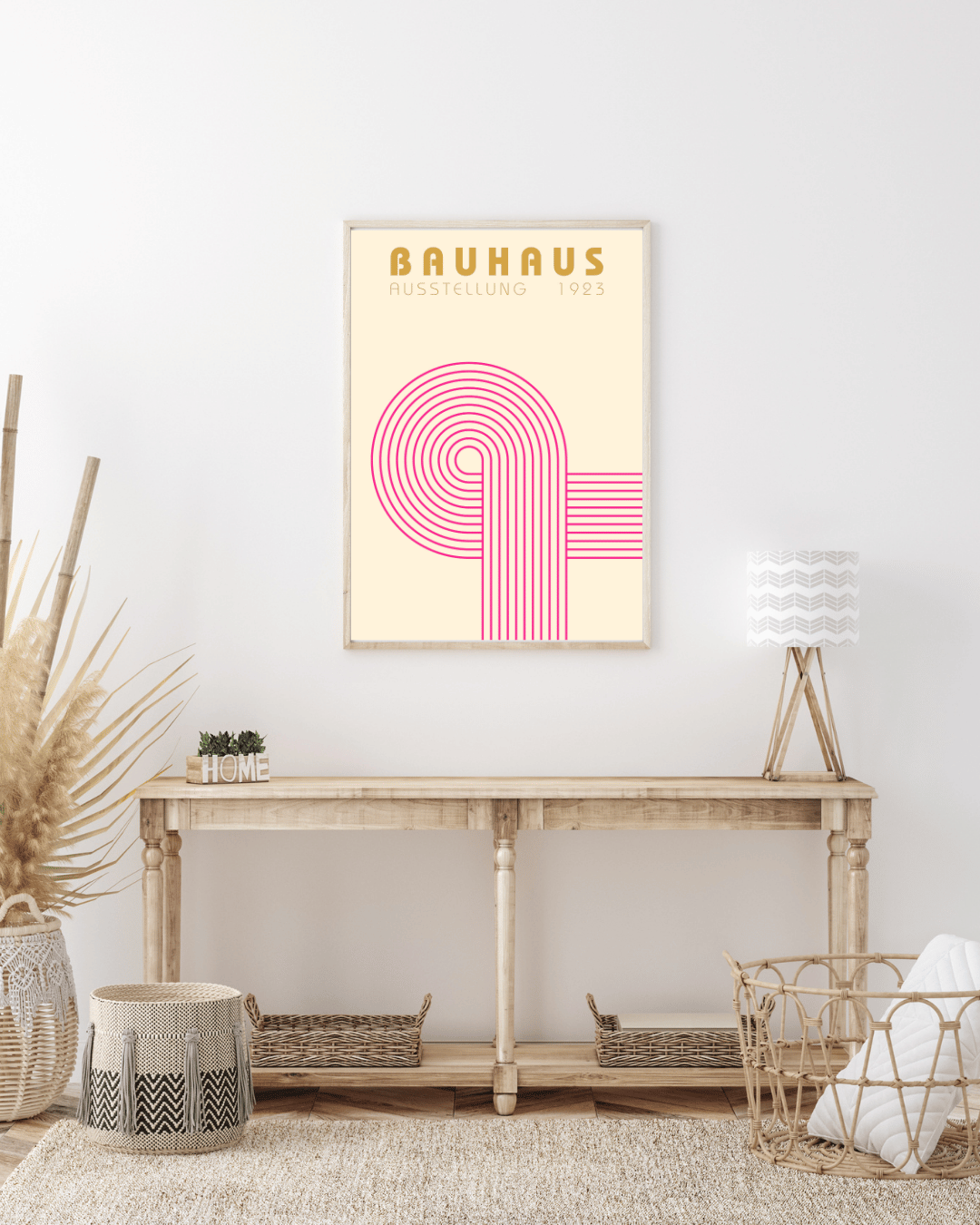 Bauhaus Plakat 21 – Geometrisk Retroform