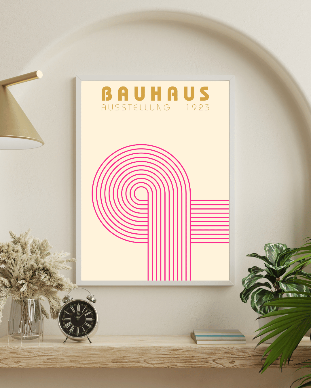 Bauhaus Plakat 21 – Geometrisk Retroform