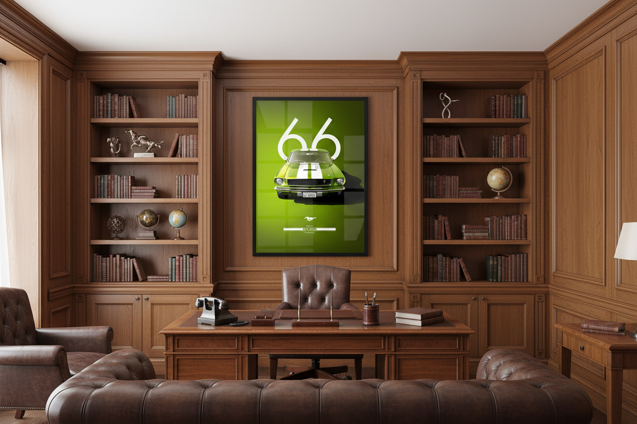 Bil Plakat 131 i kontor