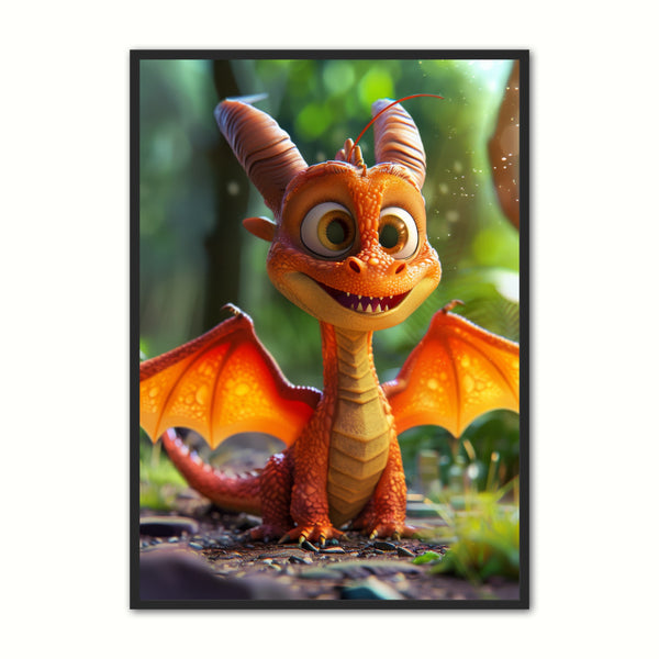 Drage Plakat 53 - Børneplakater