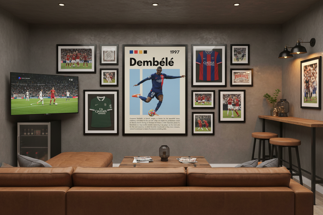 Fodbold Plakat 12 i man cave