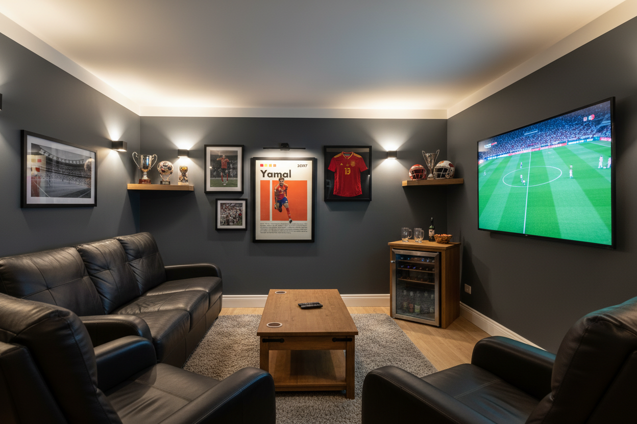 Fodbold Plakat 13 i man cave