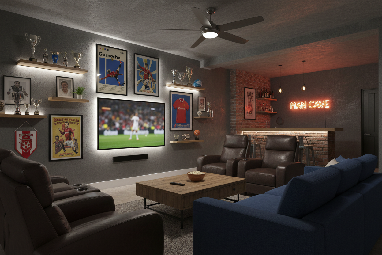 Fodbold Plakat 14 i man cave