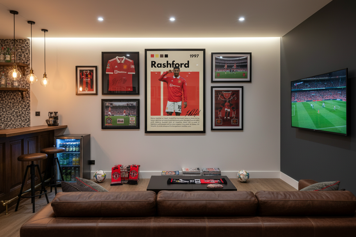Fodbold Plakat 16 i man cave