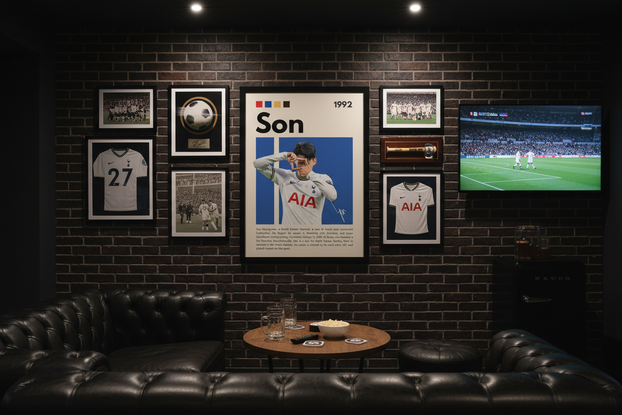 Fodbold Plakat 19 i man cave