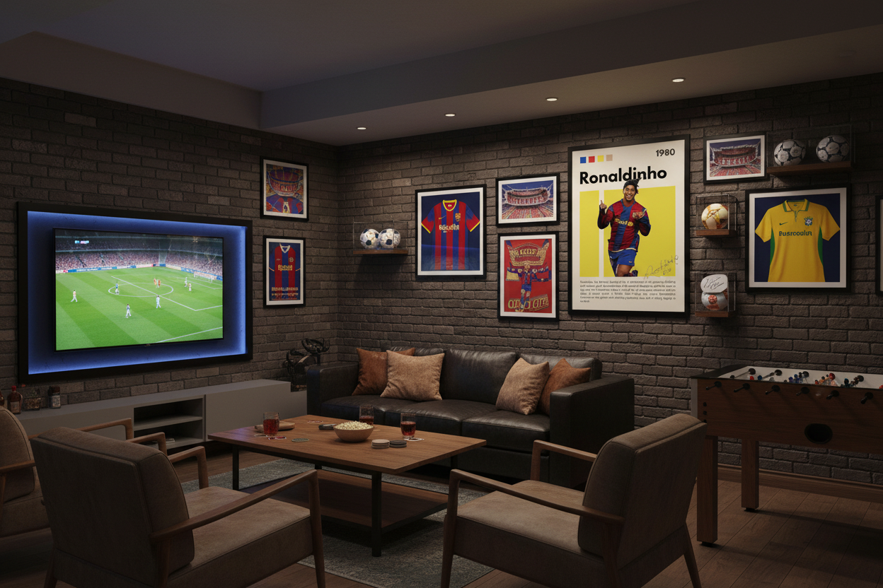 Fodbold Plakat 2 i man cave