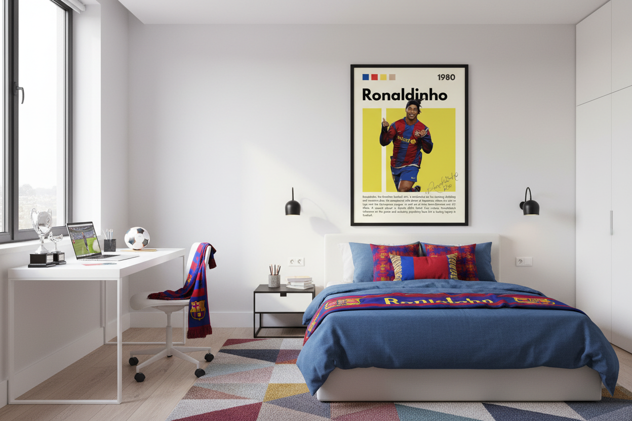 Fodbold Plakat 2 i soveværelse
