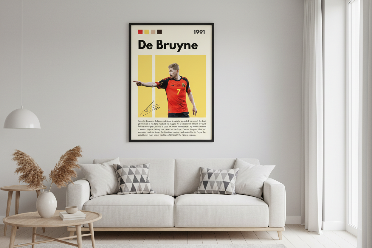 Fodbold Plakat 22 i fællesområde