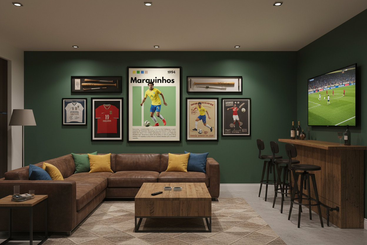 Fodbold Plakat 24 i man cave