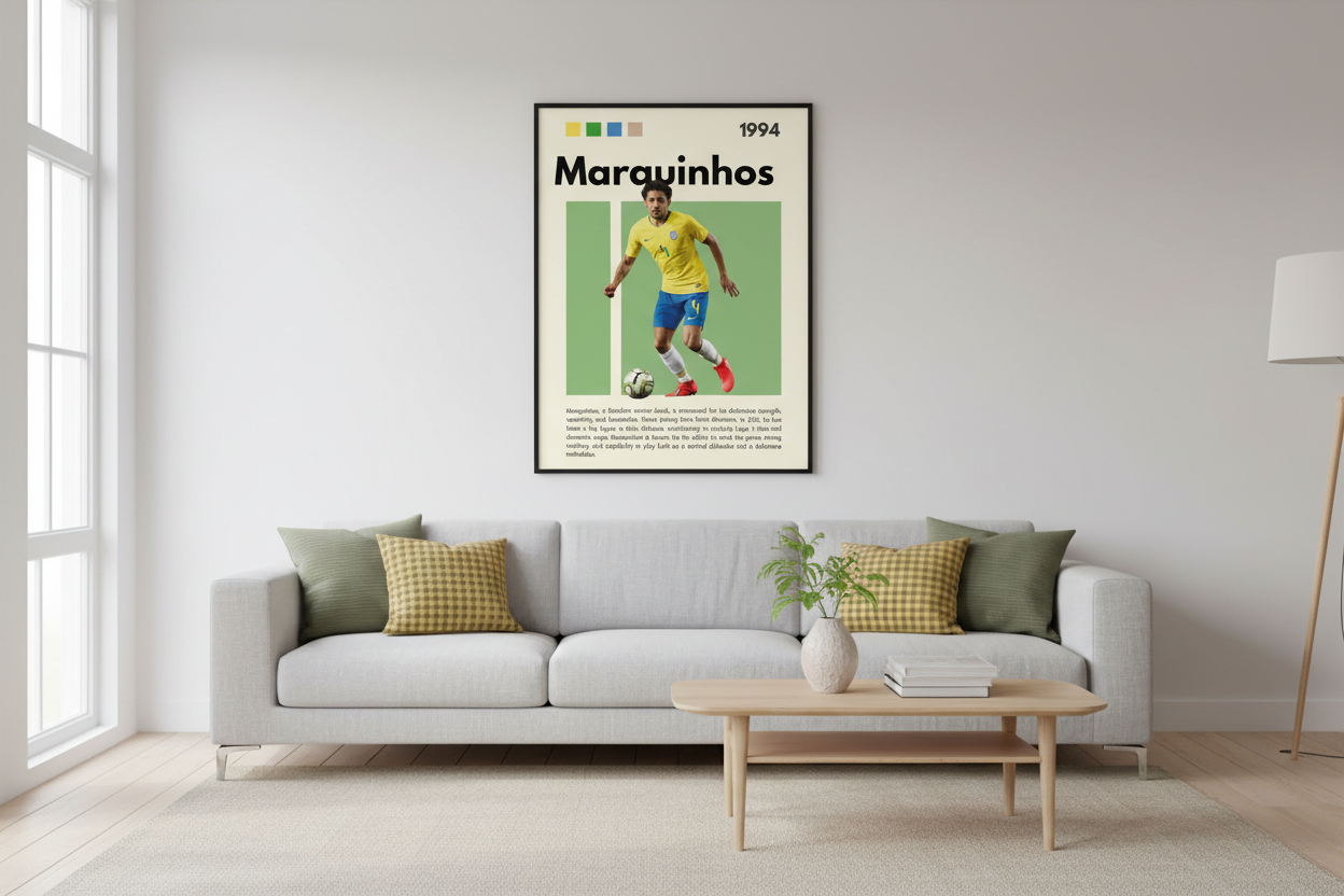 Fodbold Plakat 24 i stue