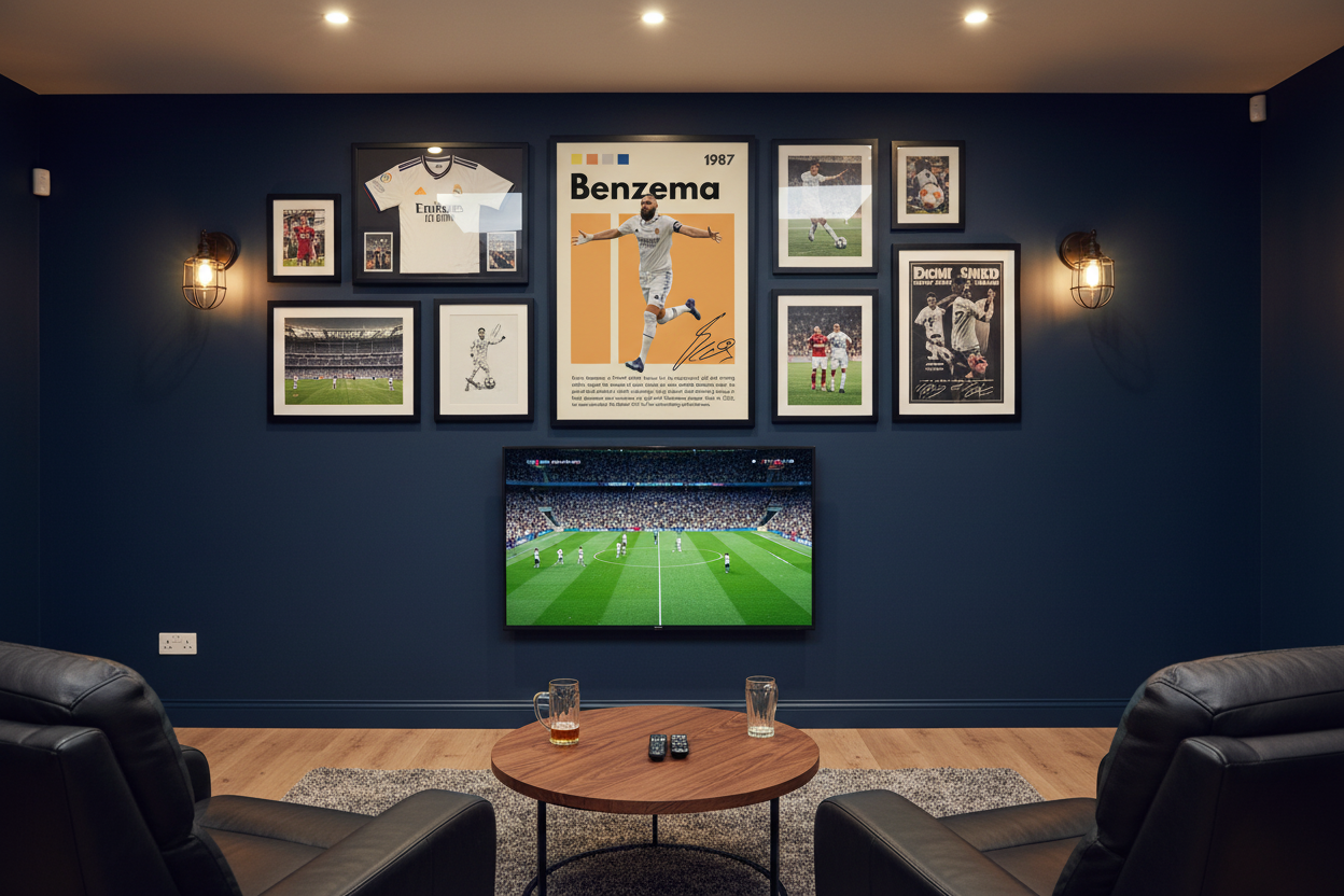 Fodbold Plakat 26 i man cave