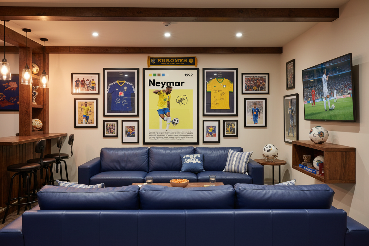 Fodbold Plakat 29 i man cave