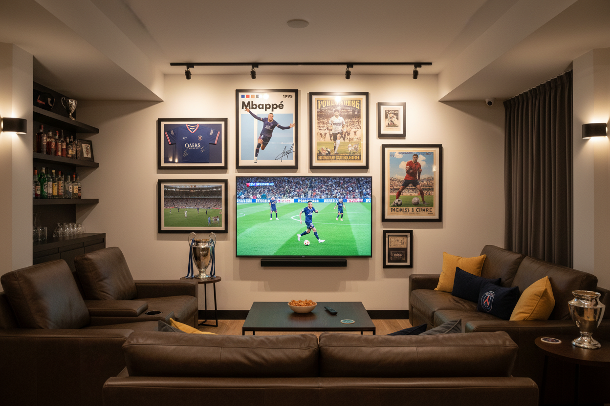 Fodbold Plakat 30 i man cave