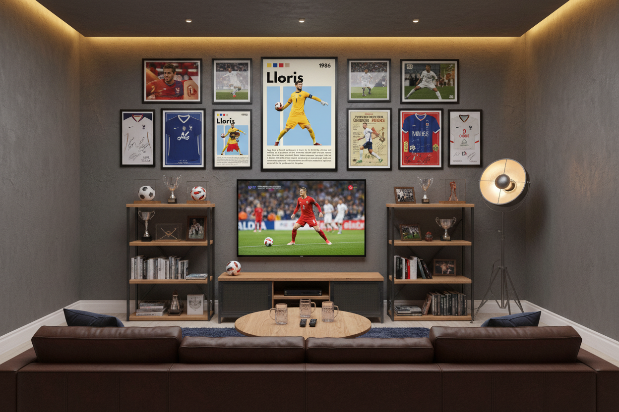 Fodbold Plakat 5 i man cave