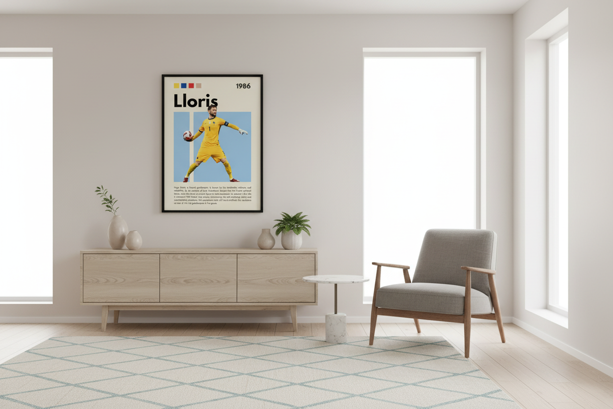 Fodbold Plakat 5 i stue