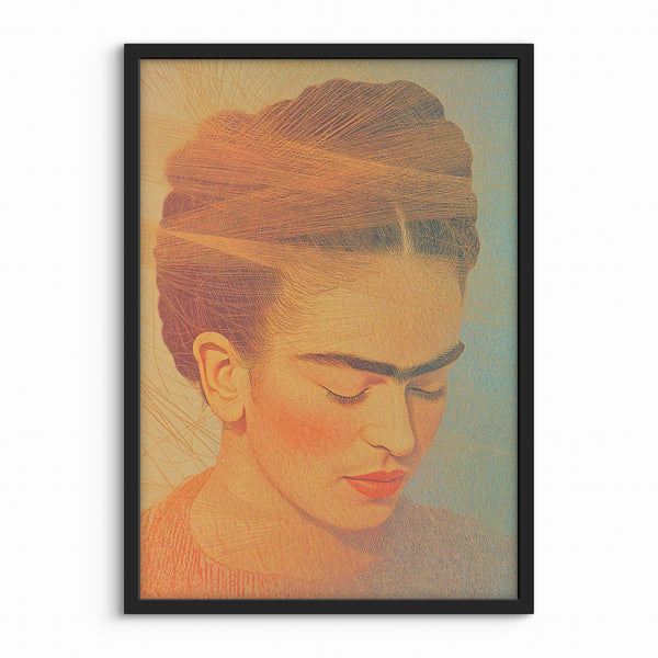 Portræt Plakat 97 Indre Ro i Linjer