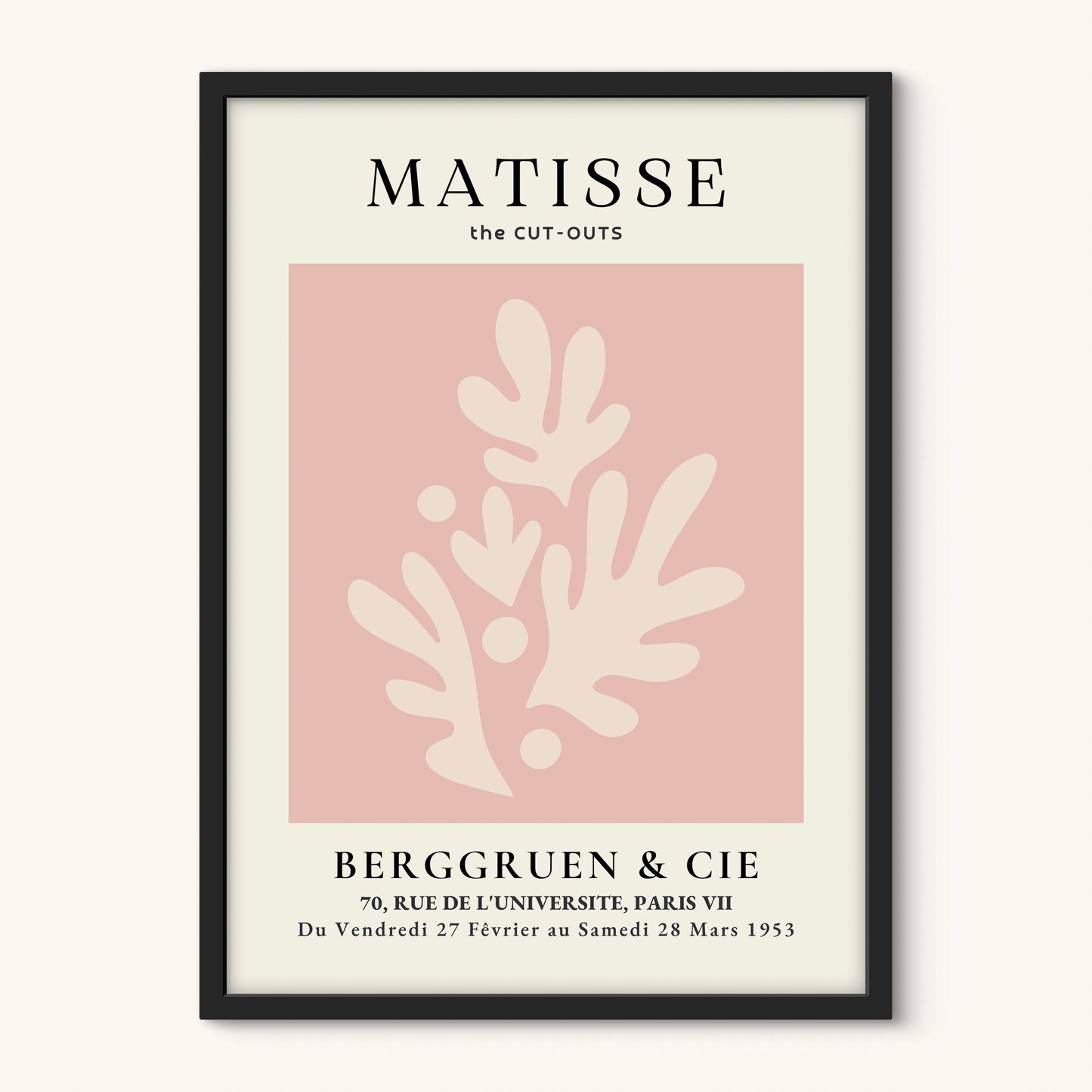 Henri Matisse Plakat 25