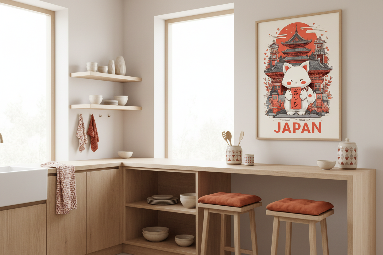 Japandi køkken