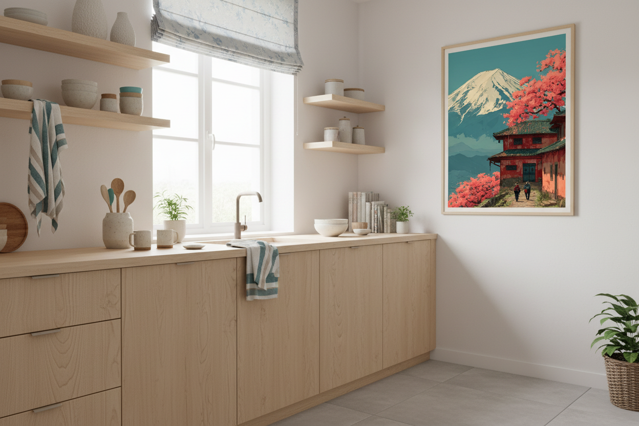 Japandi køkken