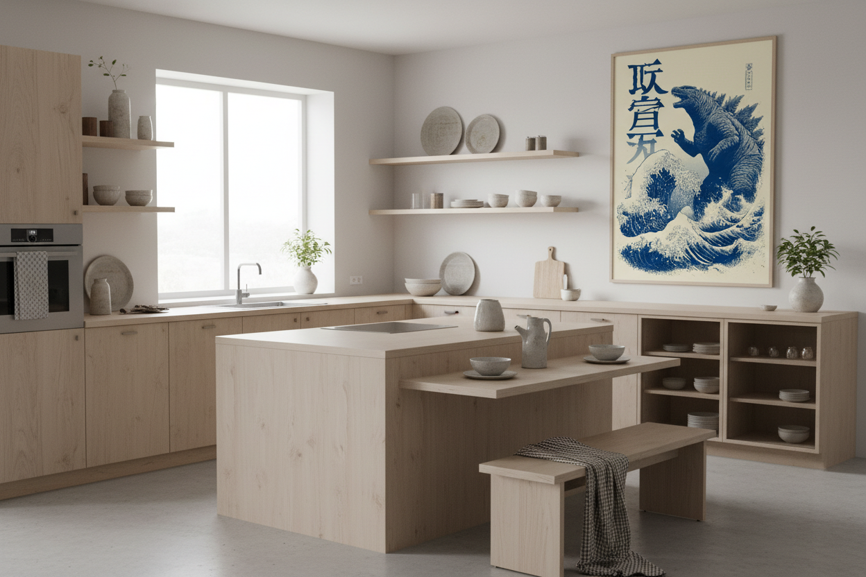 Japandi køkken