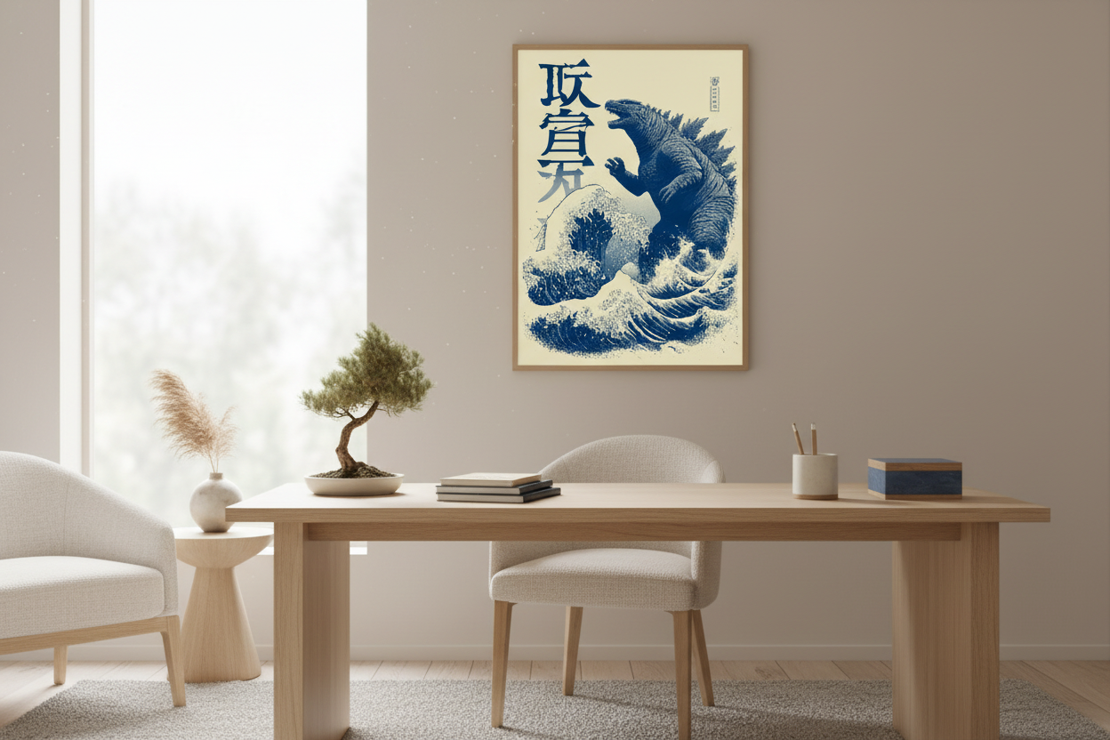 Japandi kontor