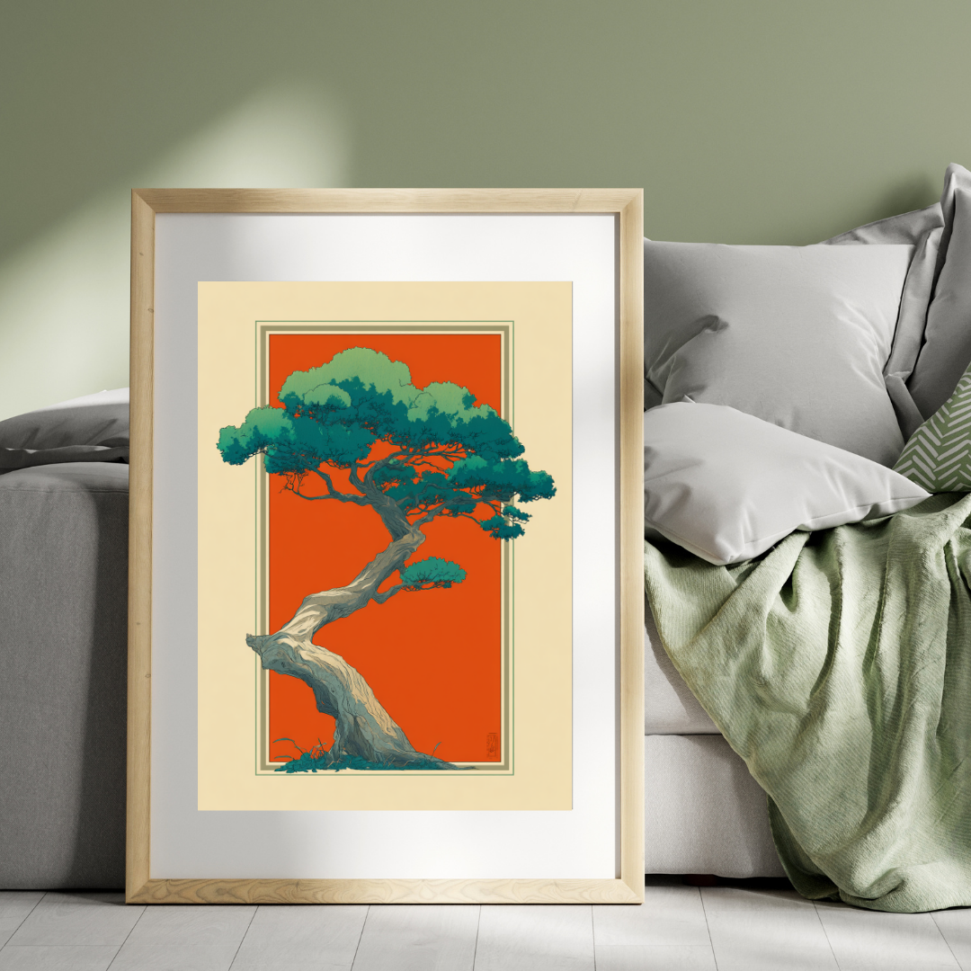 Japansk Plakat 169 – Naturens Stille Kraft