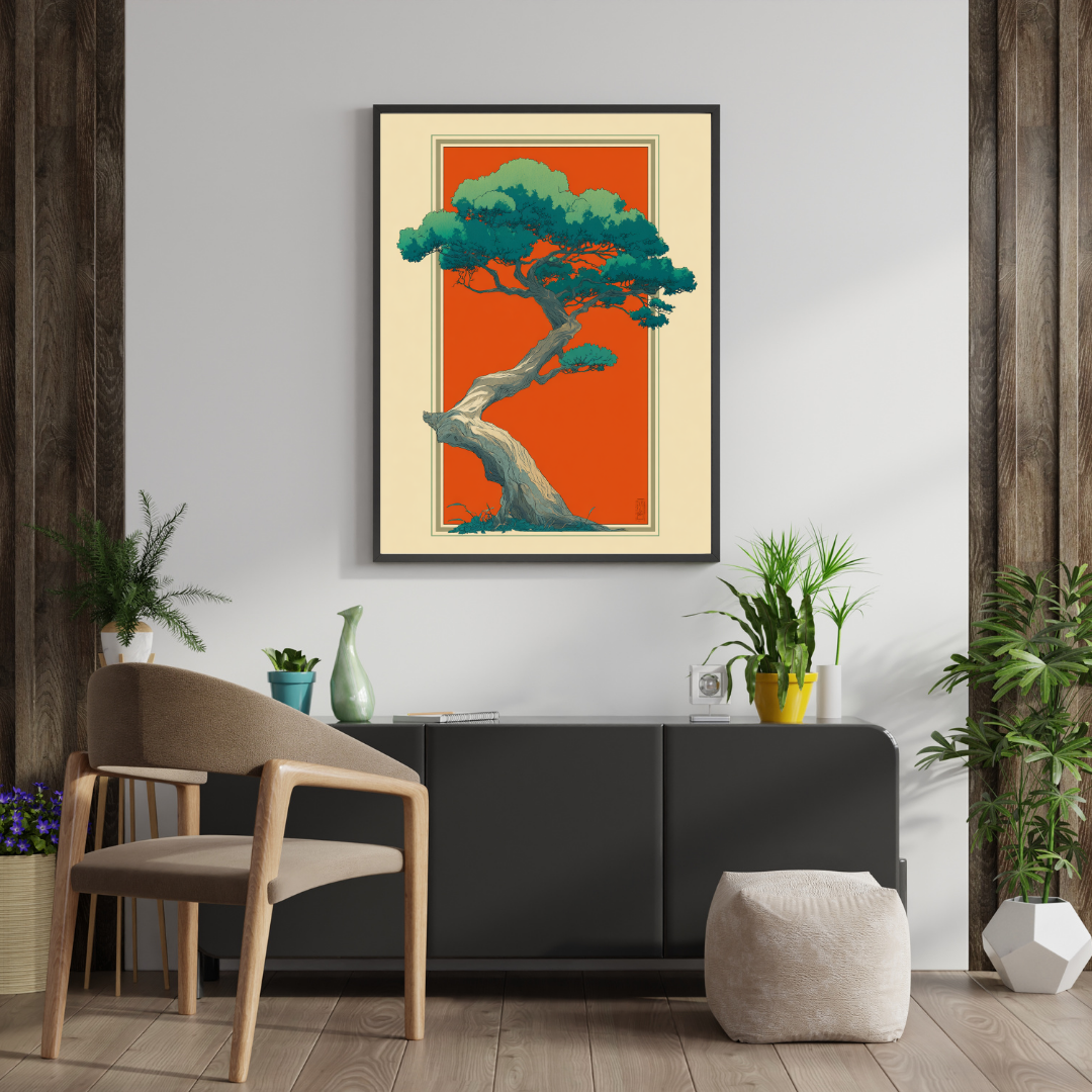 Japansk Plakat 169 – Naturens Stille Kraft