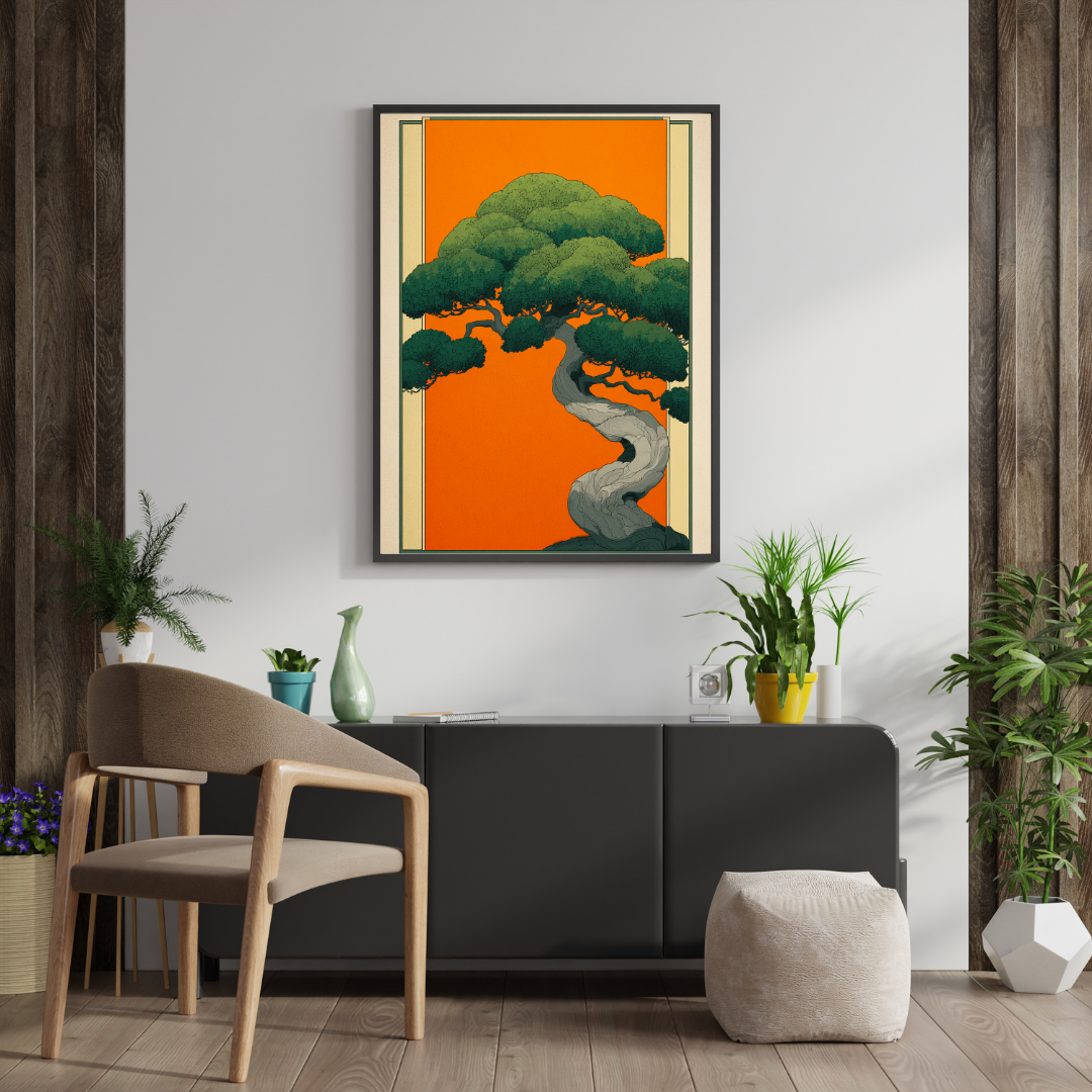 Japansk Plakat 168 – Træets Evige Ro