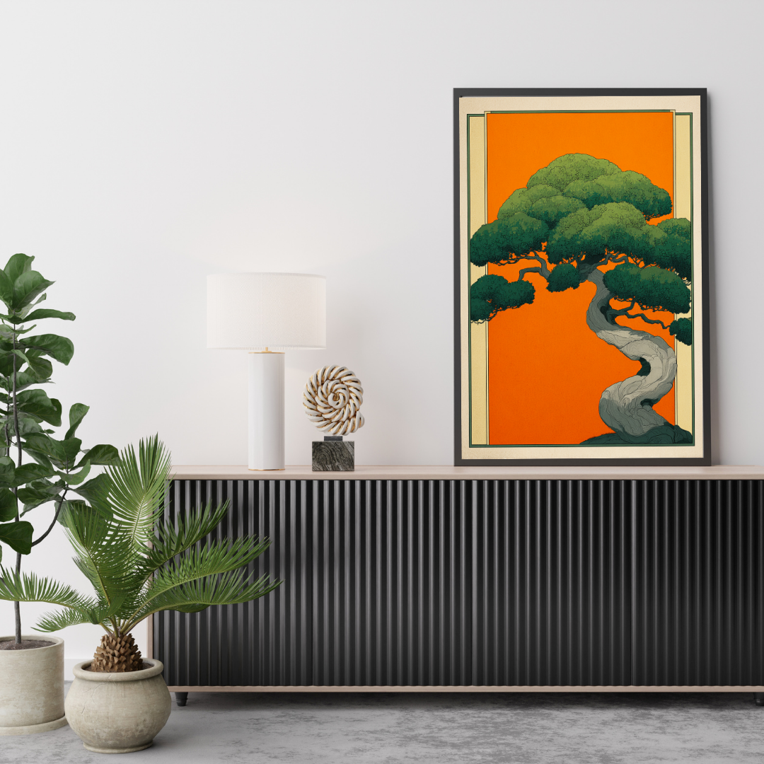 Japansk Plakat 168 – Træets Evige Ro