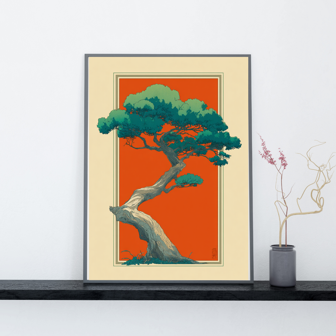 Japansk Plakat 169 – Naturens Stille Kraft