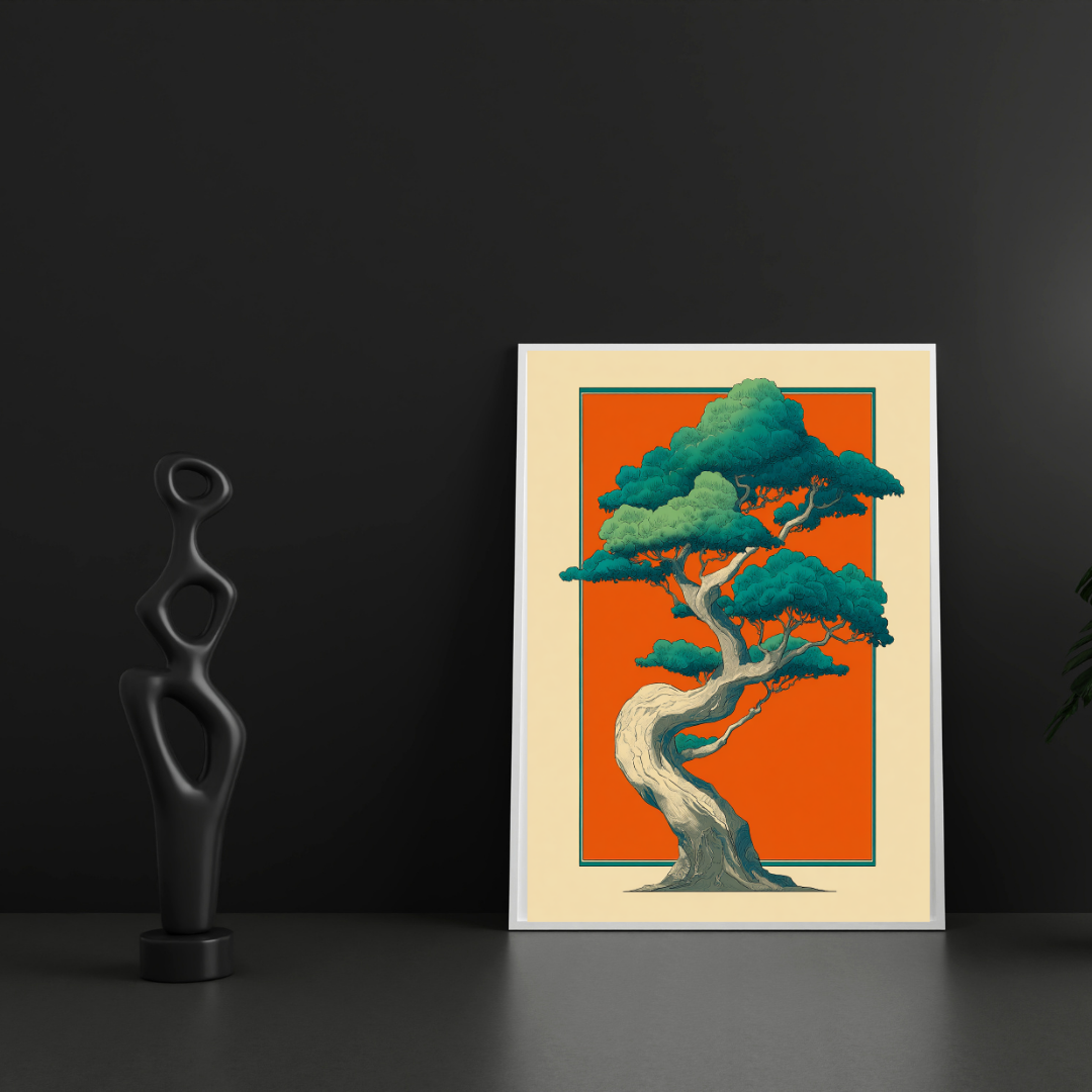 Japansk Plakat 167 – Træets Stille Styrke