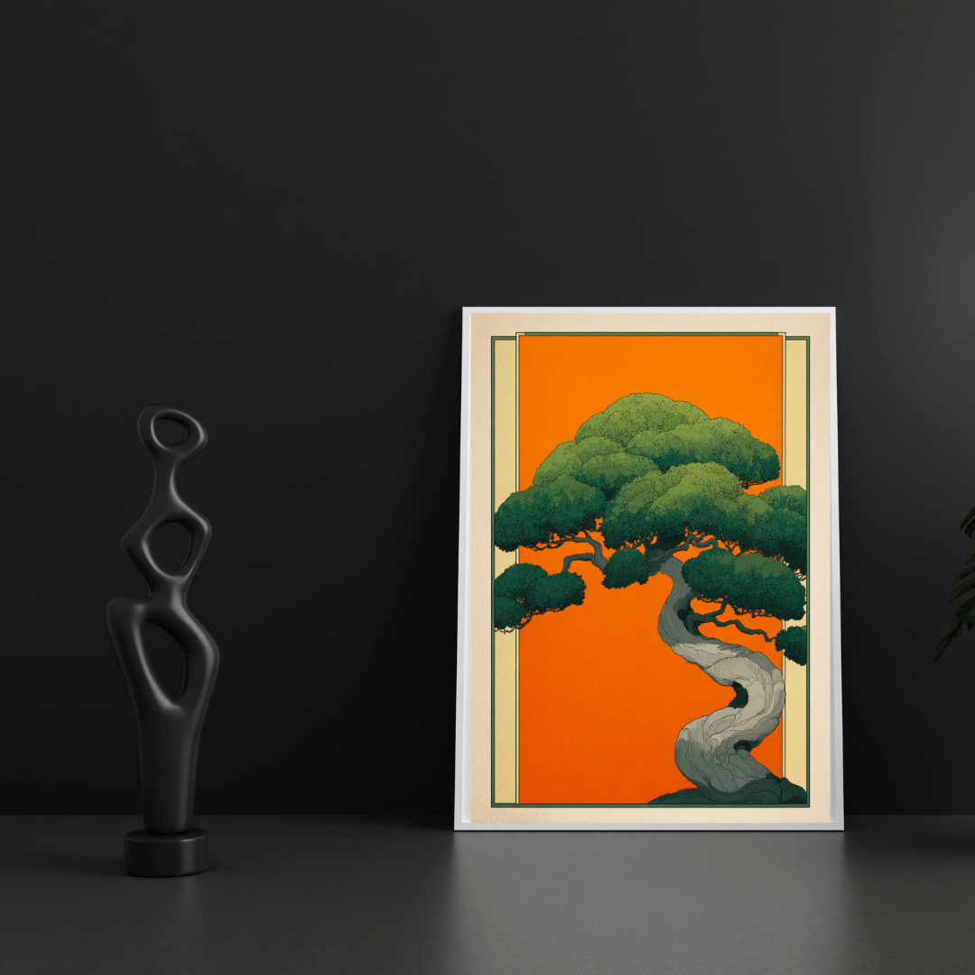 Japansk Plakat 168 – Træets Evige Ro