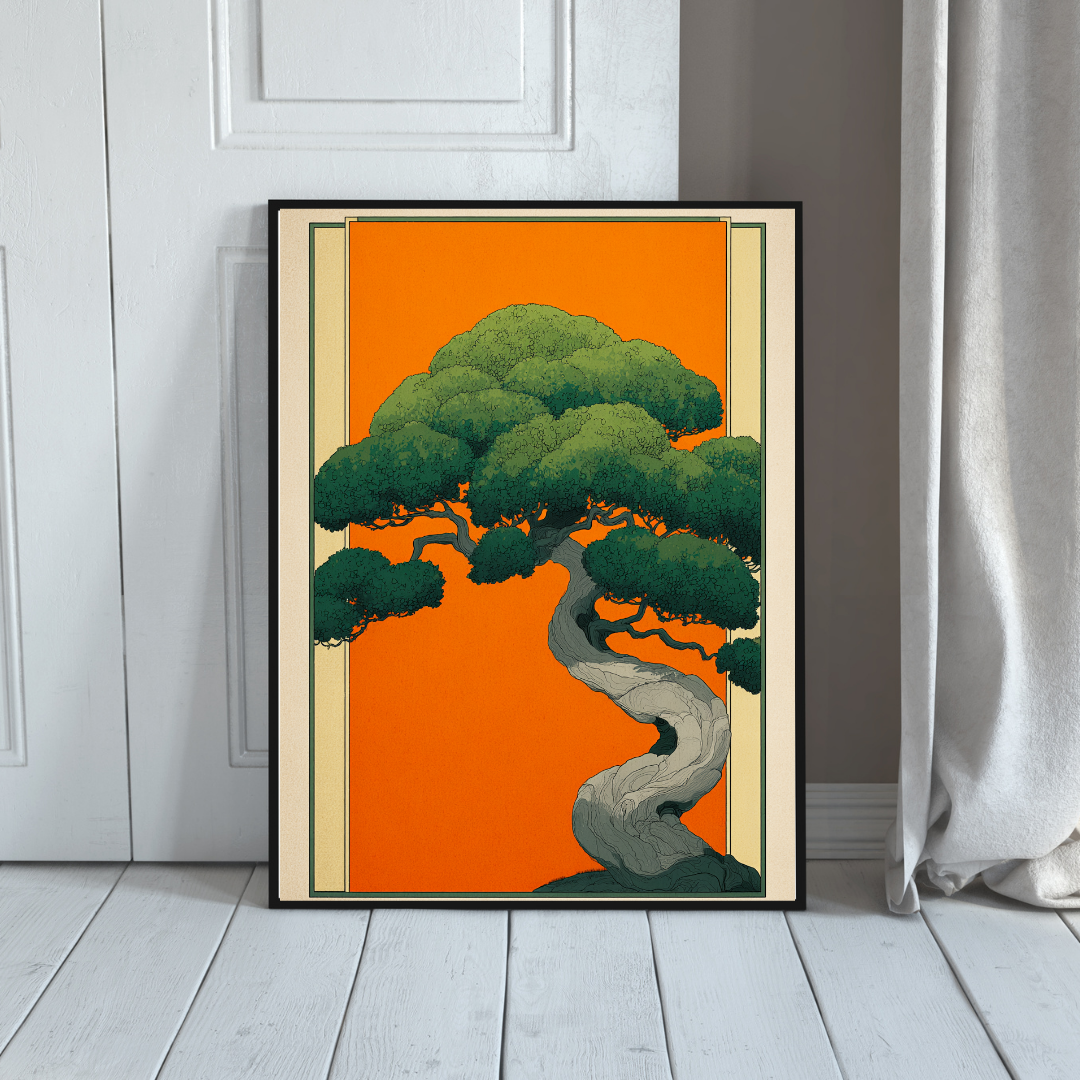 Japansk Plakat 168 – Træets Evige Ro