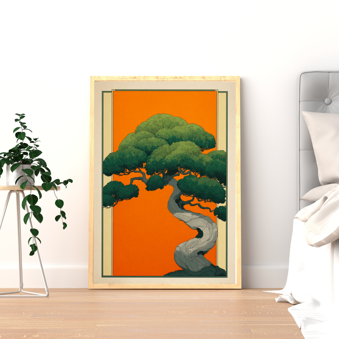 Japansk Plakat 168 – Træets Evige Ro