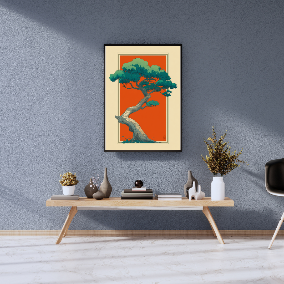 Japansk Plakat 169 – Naturens Stille Kraft