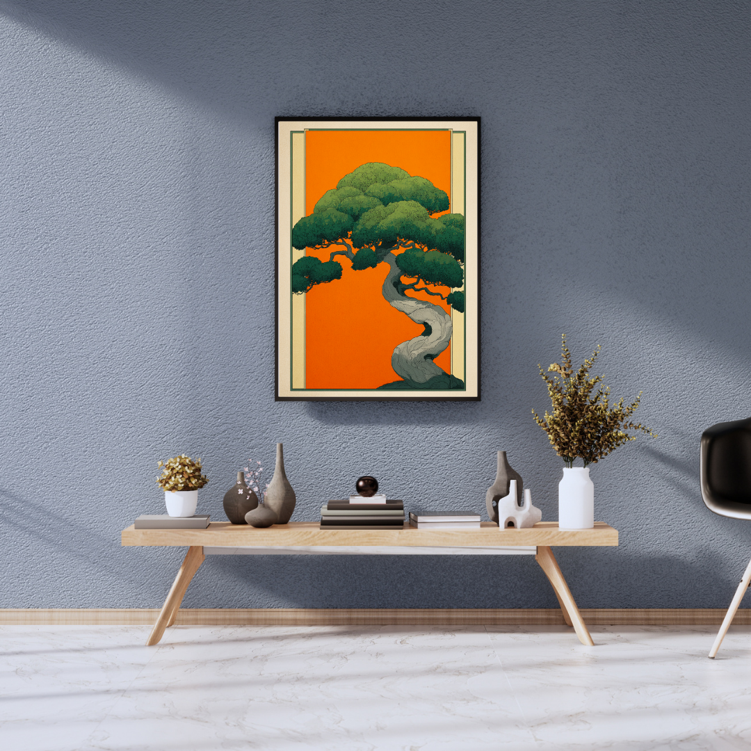 Japansk Plakat 168 – Træets Evige Ro