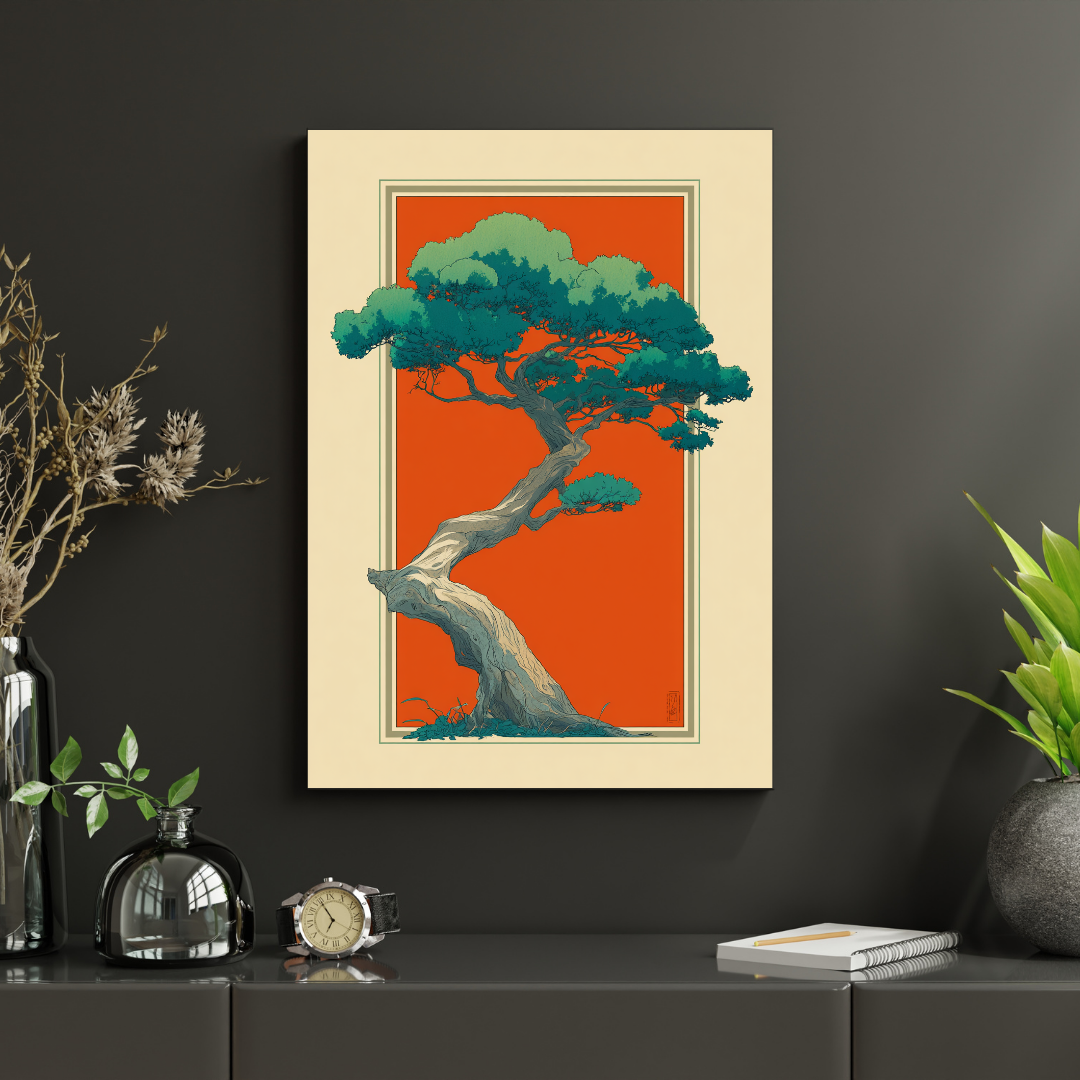 Japansk Plakat 169 – Naturens Stille Kraft