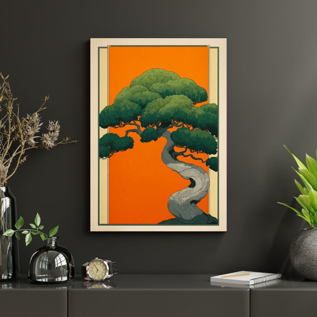 Japansk Plakat 168 – Træets Evige Ro