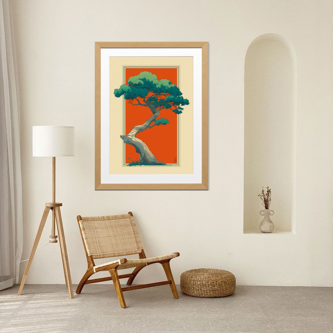 Japansk Plakat 169 – Naturens Stille Kraft