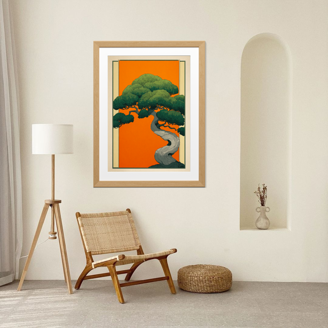 Japansk Plakat 168 – Træets Evige Ro