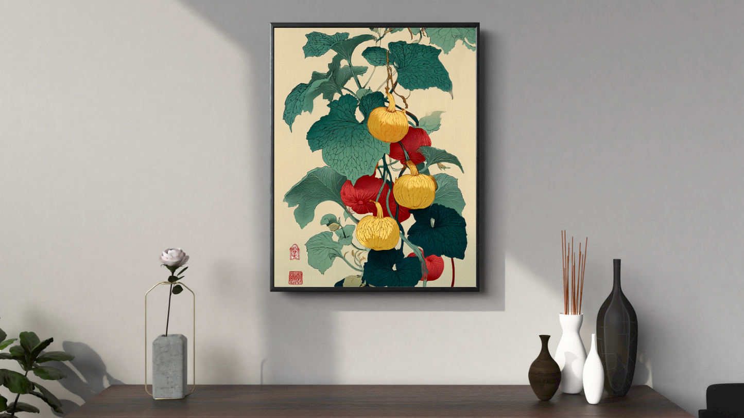 Japansk Plakat 174 – Gyldne Frugter