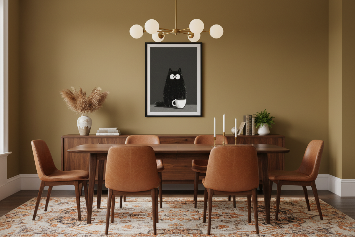 Kaffe Plakat 119 i spisestue