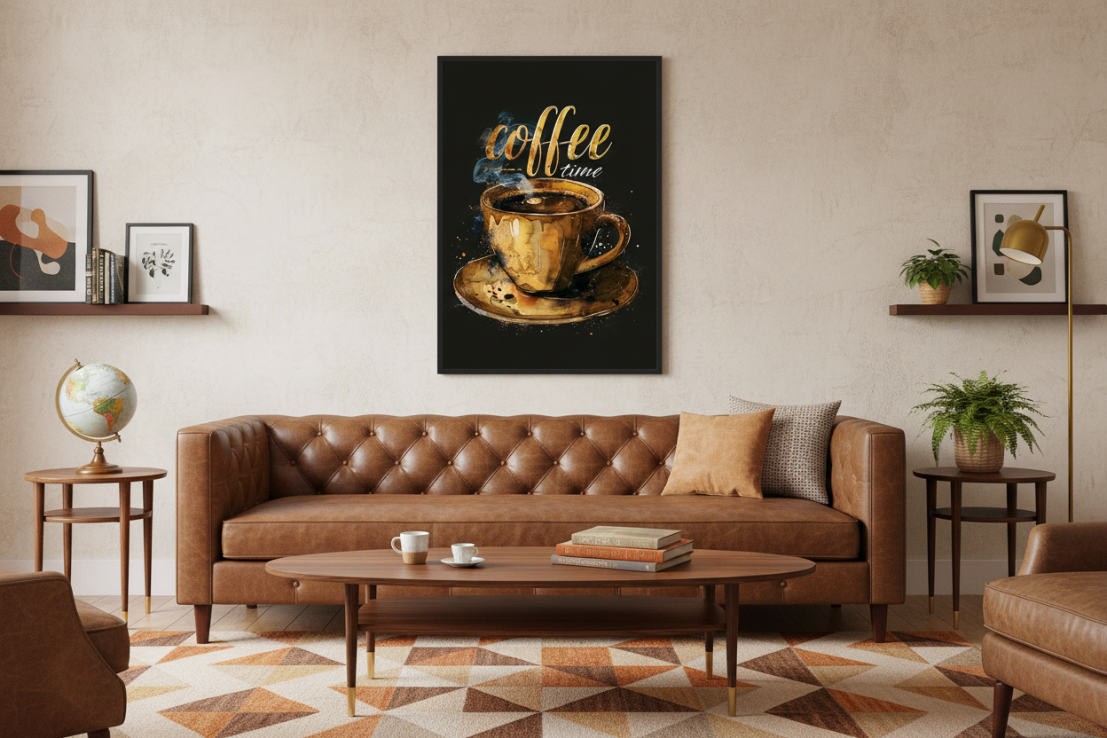 Kaffe Plakat 56 i stue