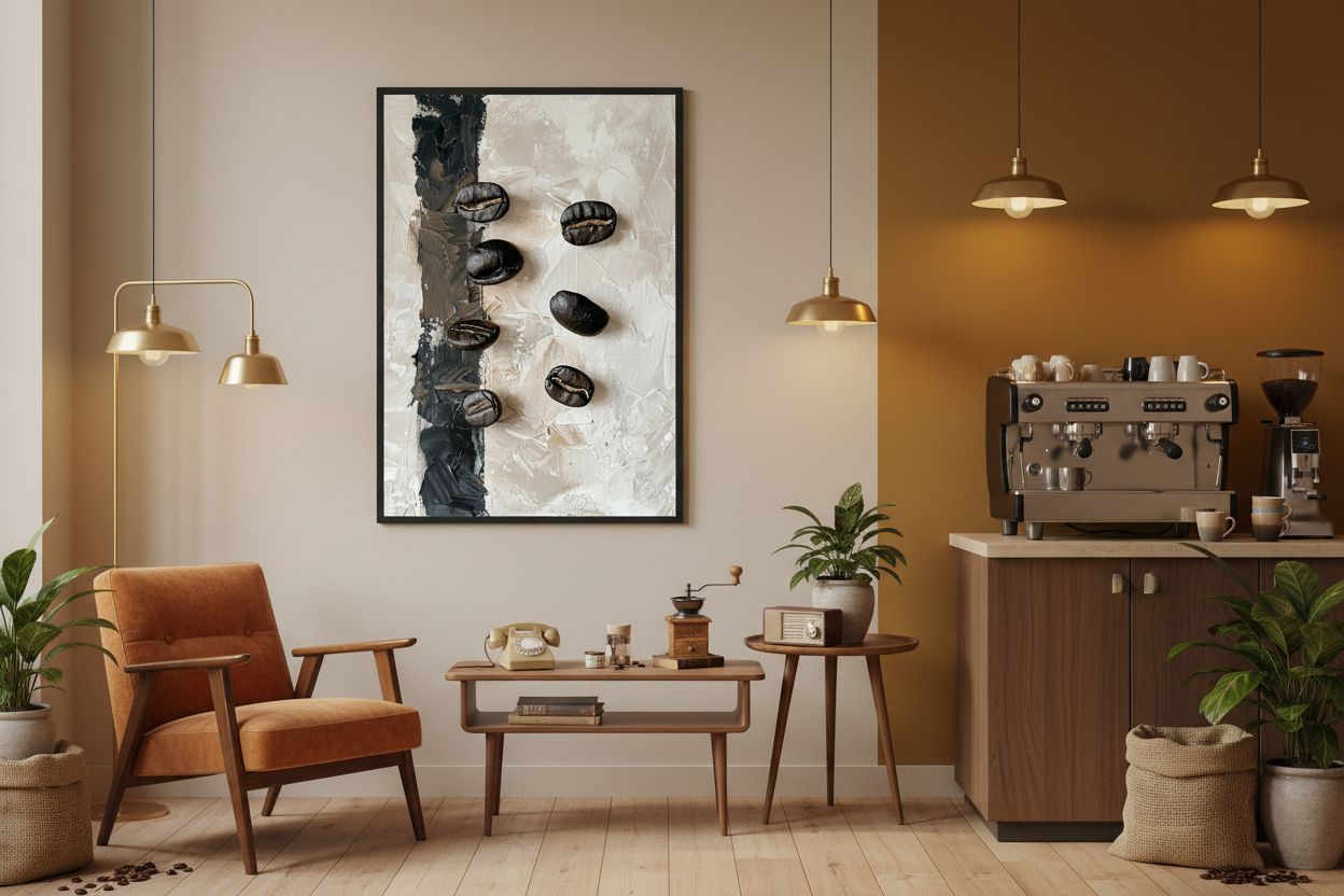 Kaffe Plakat 68 i cafe