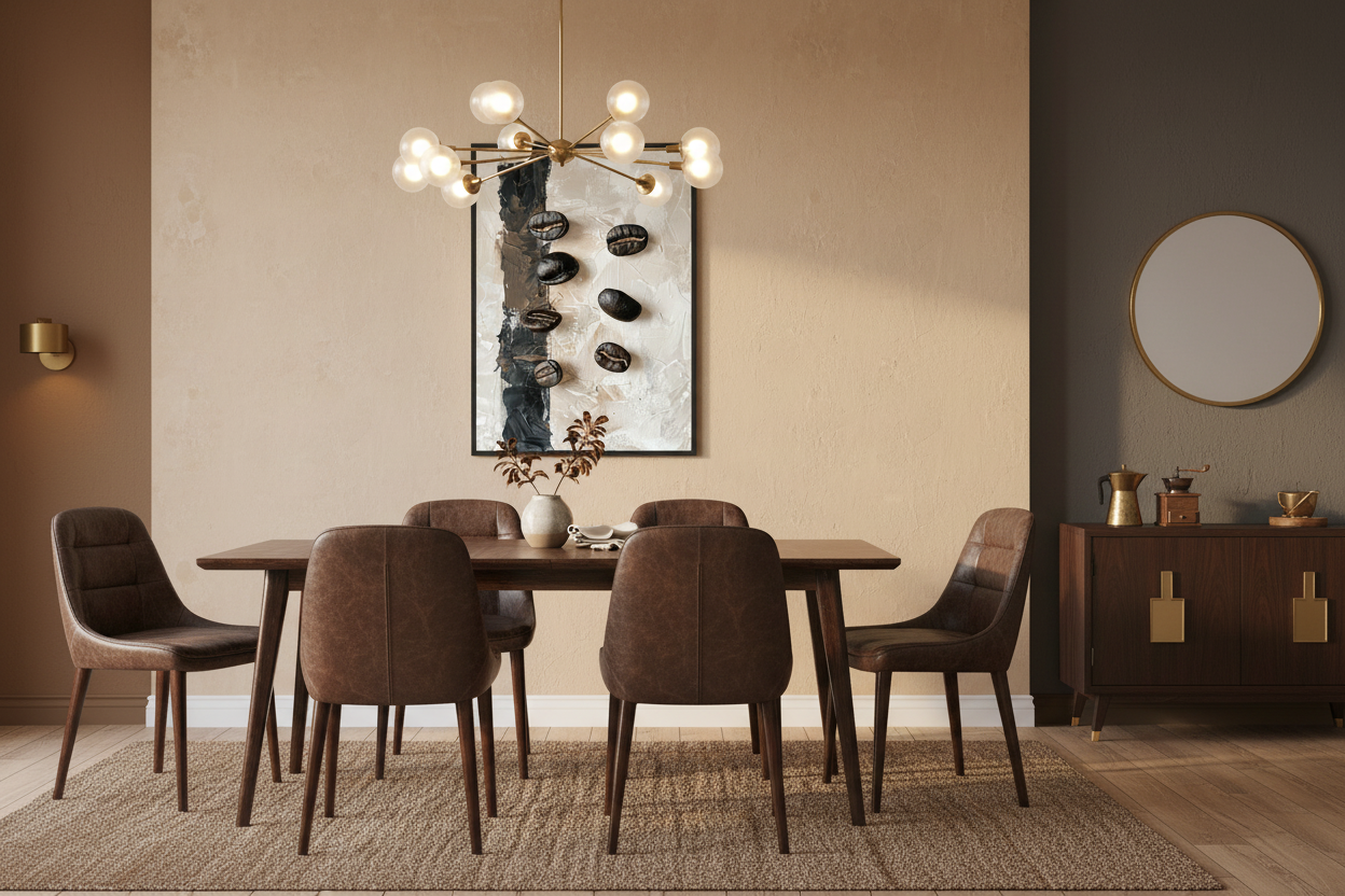 Kaffe Plakat 68 i spisestue