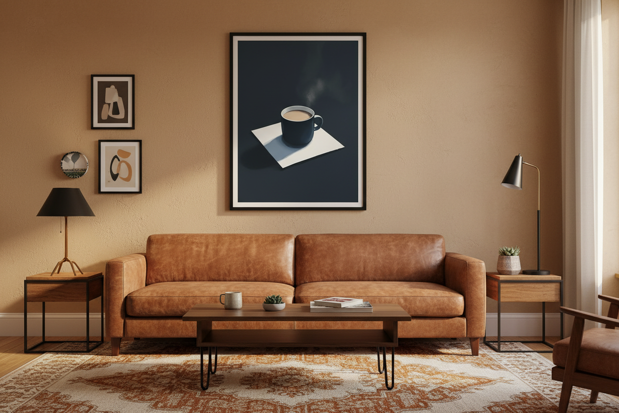 Kaffe Plakat 81 i stue